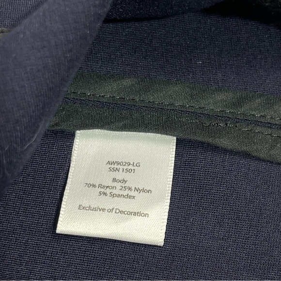 ATM Anthony Thomas Melillo Bonded Wrap Front Mini Skirt Navy Blue 2 Clueless - Picture 9 of 13